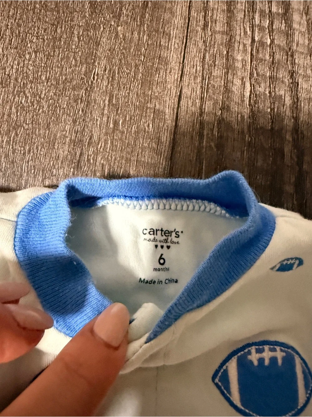 Carters light blue